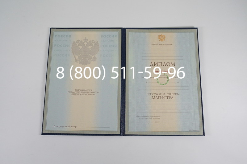 Заказать Диплом магистра 1997-2002 годов в Артёме