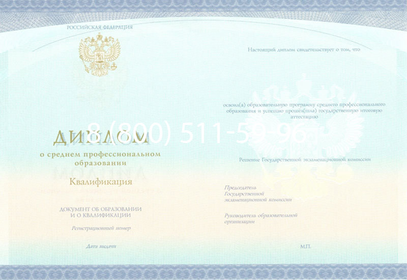 Купить Диплом колледжа (Спецбланк) 2014-2024 года в Артёме Купить Диплом колледжа (Спецбланк) 2014-2024 года в Артёме